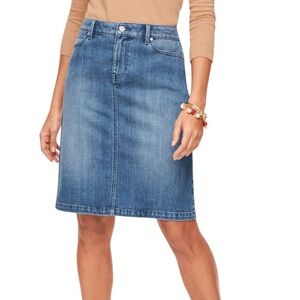Talbot’s Classic Blue Denim Skirt - Women's Casual A-Line